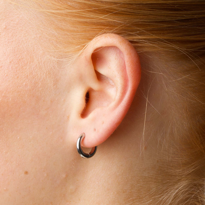 Hollie - Creolen 13mm Edelstahl