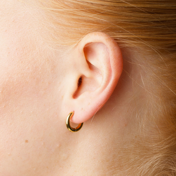 Hollie - Creolen 13mm Edelstahl