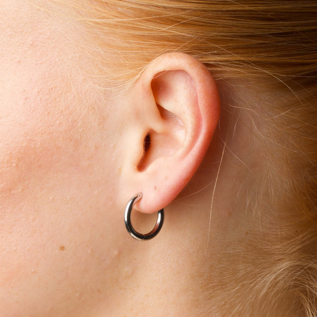 Hollie - Creolen 17mm Edelstahl