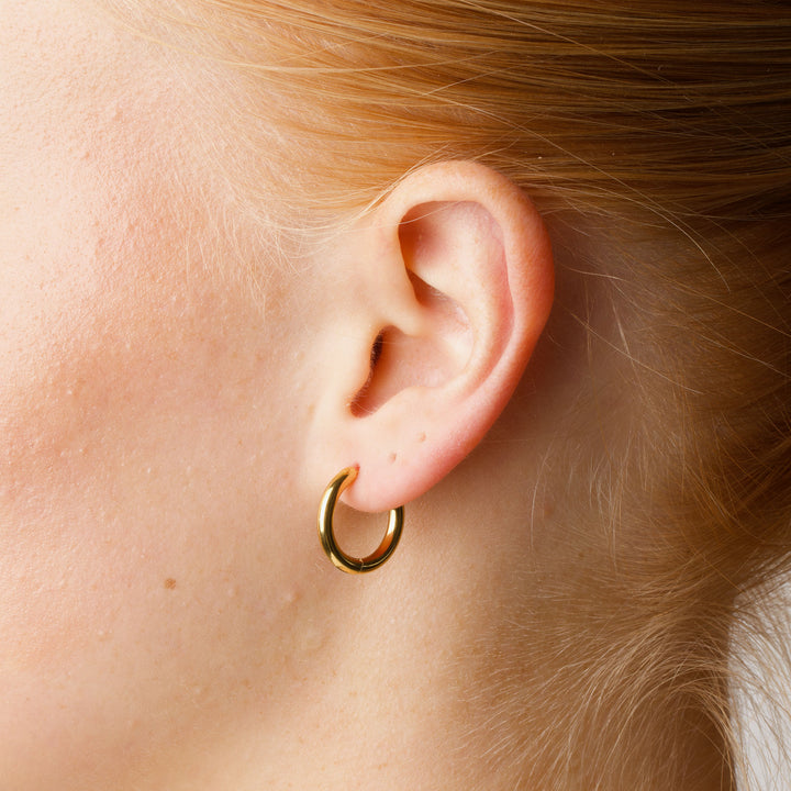 Hollie - Creolen 17mm Edelstahl