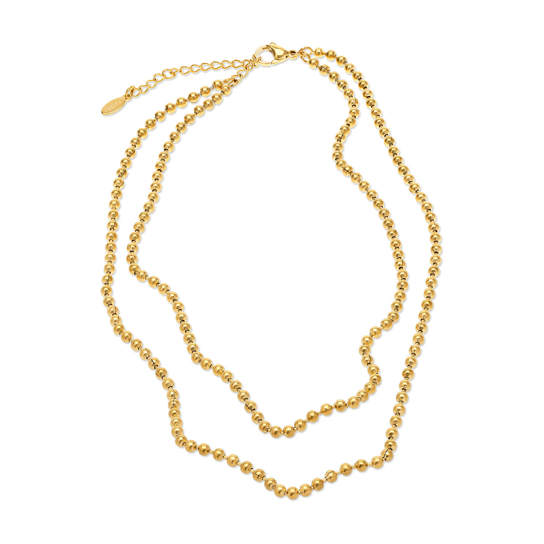 Sansa - Ball Chain Necklace Stainless Steel