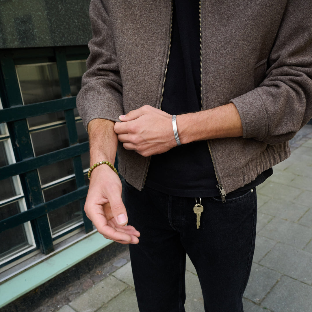 Tage - Bangle Armreif Edelstahl