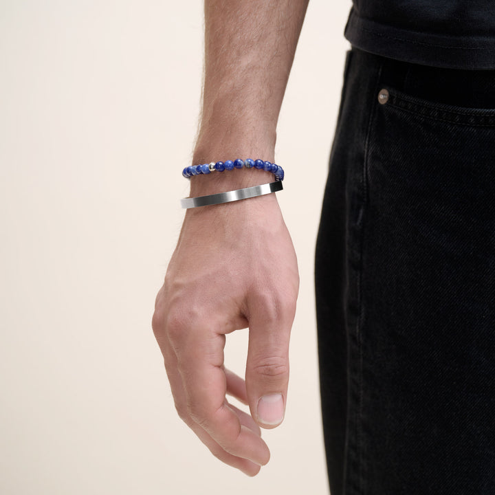 Tristan - Sleek Bangle Bracelet Stainless Steel