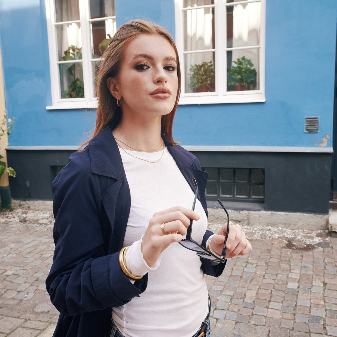 Pernille - Hoop Earrings Stainless Steel