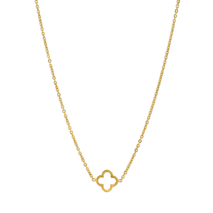 Tui - Clover Necklace Stainless Steel