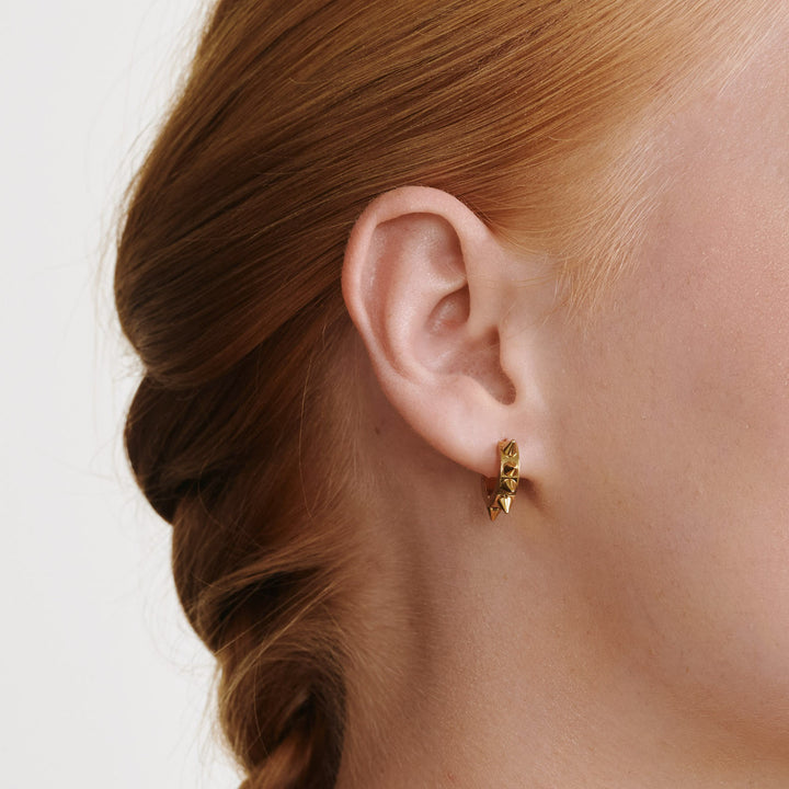 Nike - Spike Creolen Edelstahl