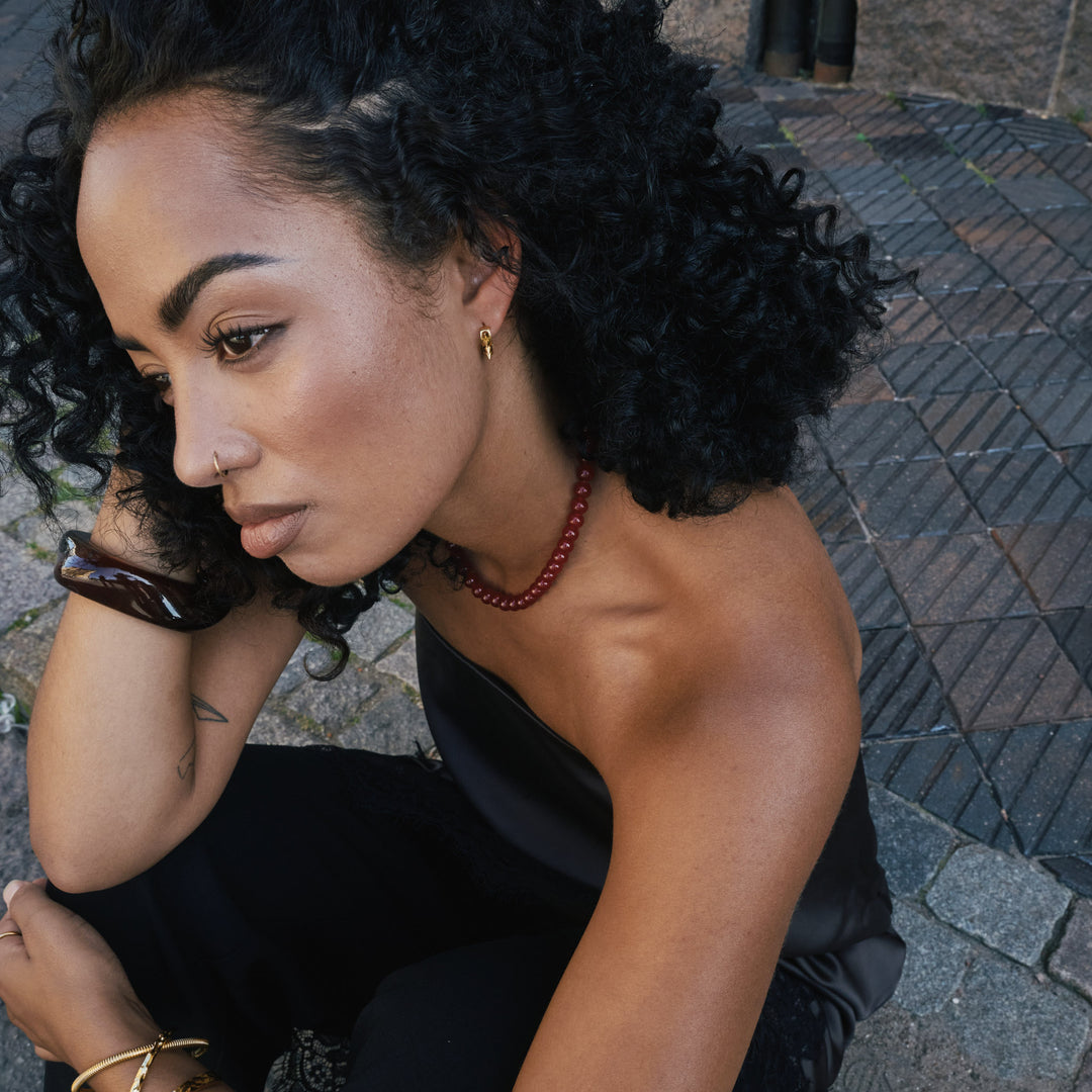 Nike - Spike Creolen Edelstahl