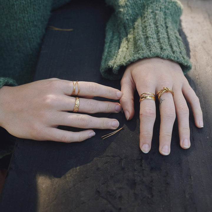 Polly - Duo Ring Stainless Steel