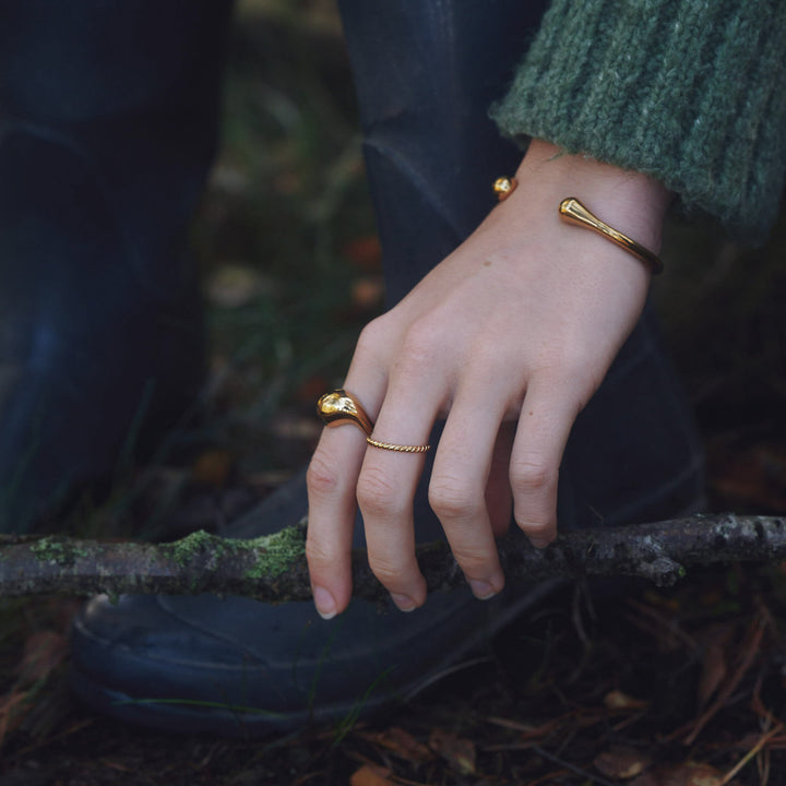 Farah - Statement Ring Stainless Steel