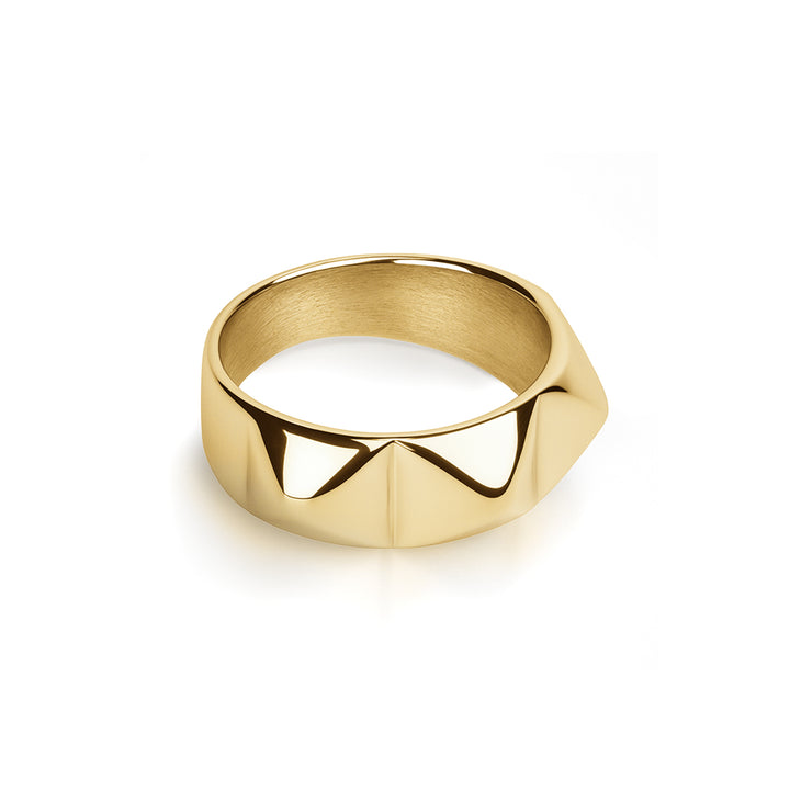 Ru - Spike Ring Stainless Steel