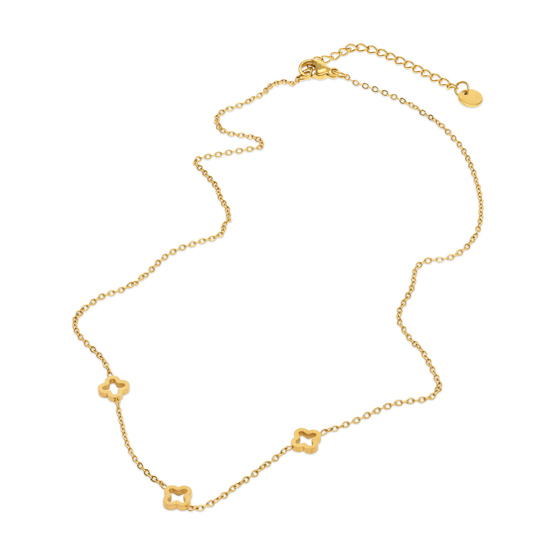 Jenna - Clover Necklace Stainless Steel