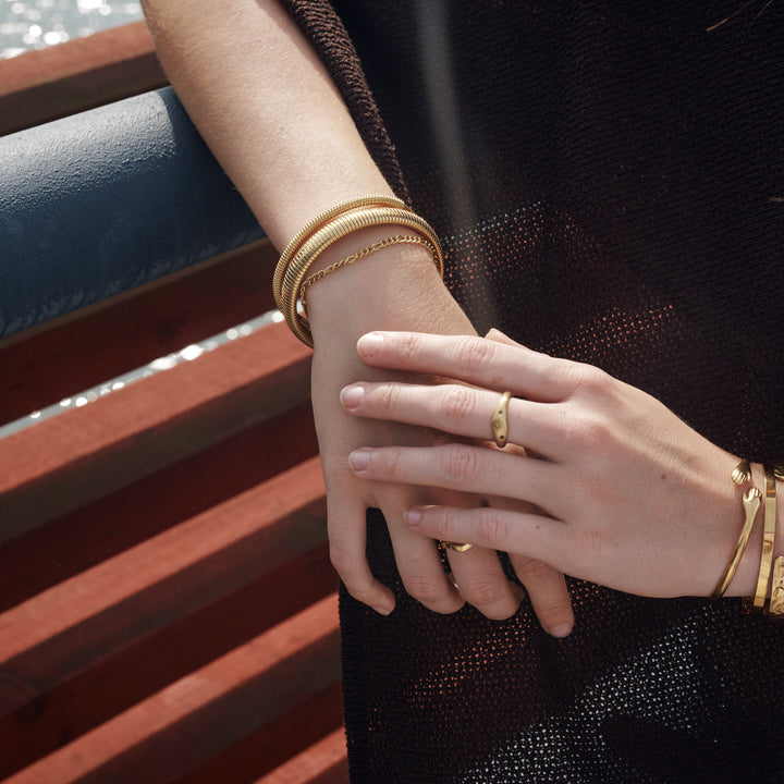 Miva - Rounded Chain Bracelet Stainless Steel