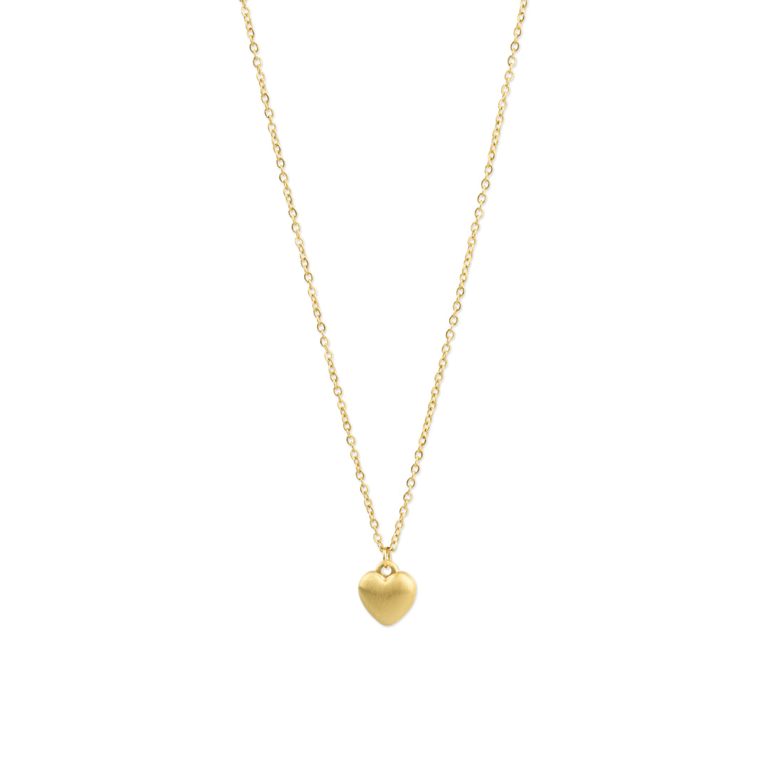 Bellamy - Herz Halskette Edelstahl