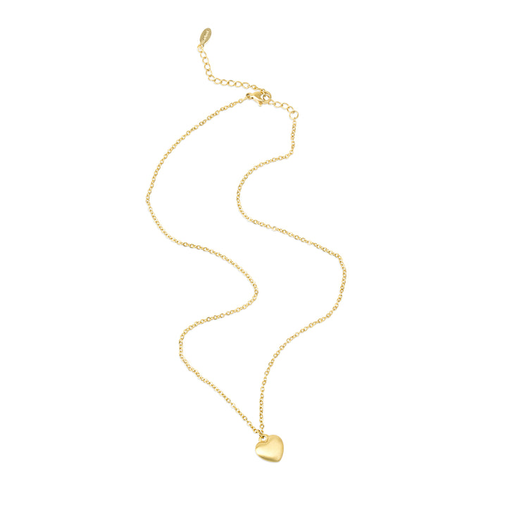 Bellamy - Herz Halskette Edelstahl