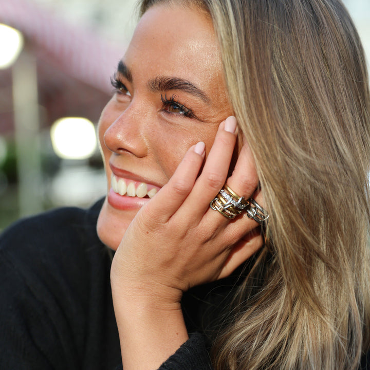 Kristina - Stacked Ring Luxe Stainless Steel
