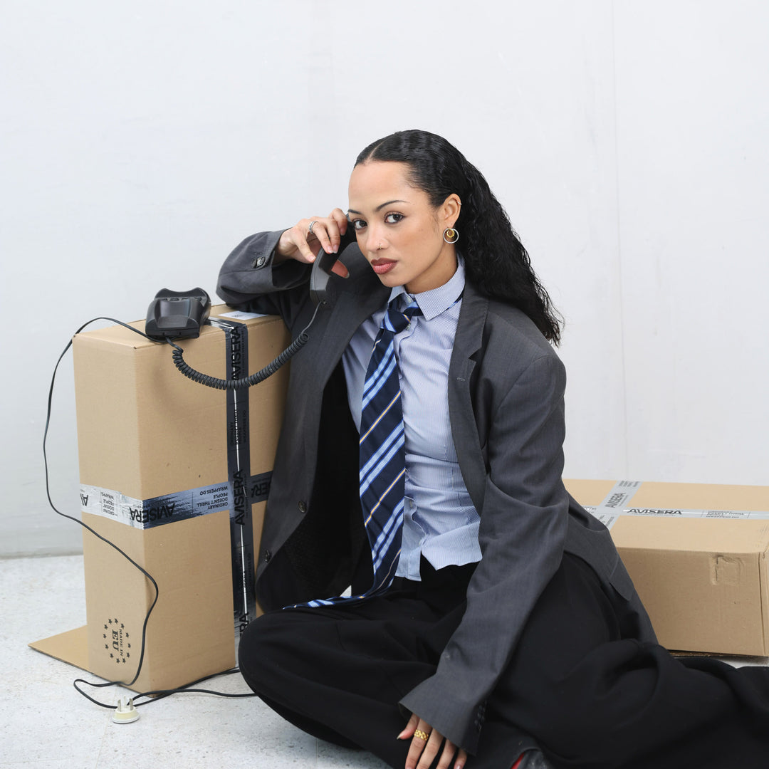 Lara - Swirl Stud Earrings Stainless Steel