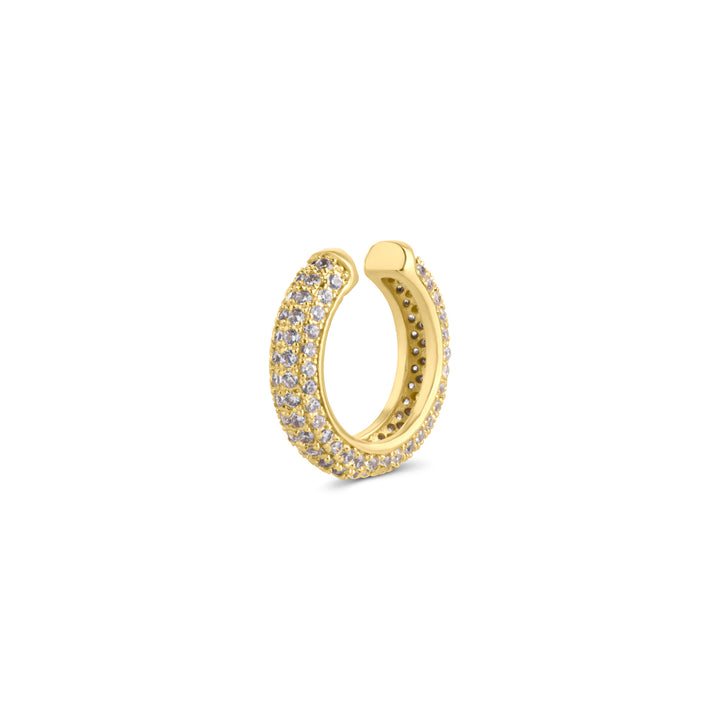Solina - Kristall Ear Cuff Edelstahl