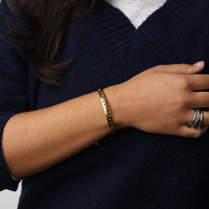 Cornelia - Kettenarmband aus Edelstahl