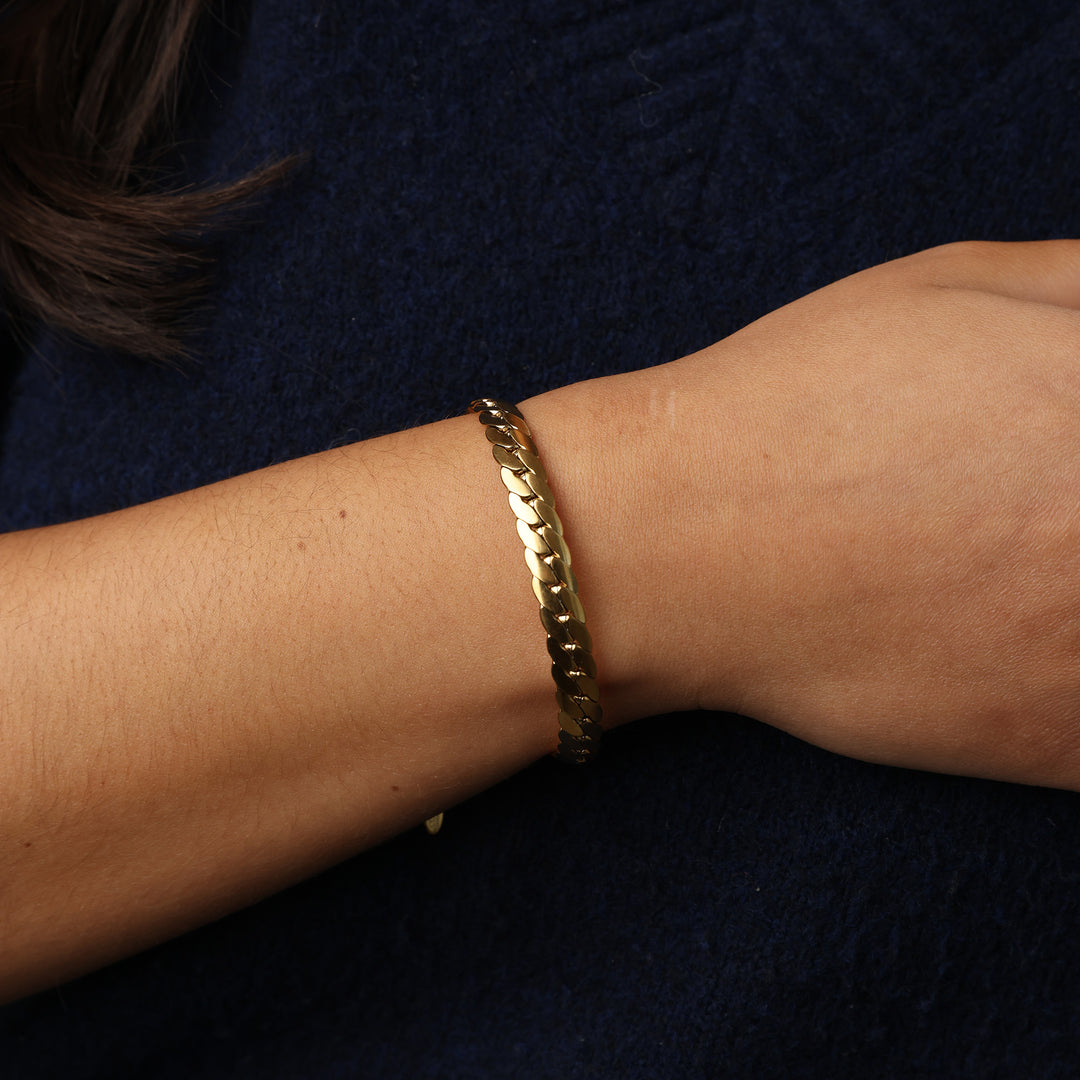 Cornelia - Kettenarmband aus Edelstahl