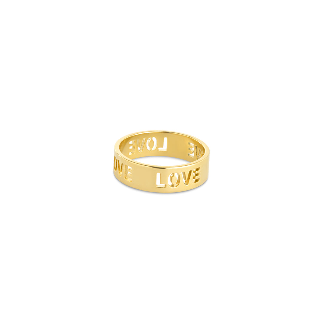 Jive - Love Letter Ring Edelstahl