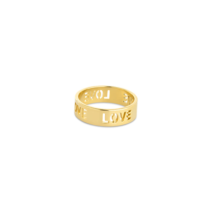 Jive - Love Letter Ring Edelstahl