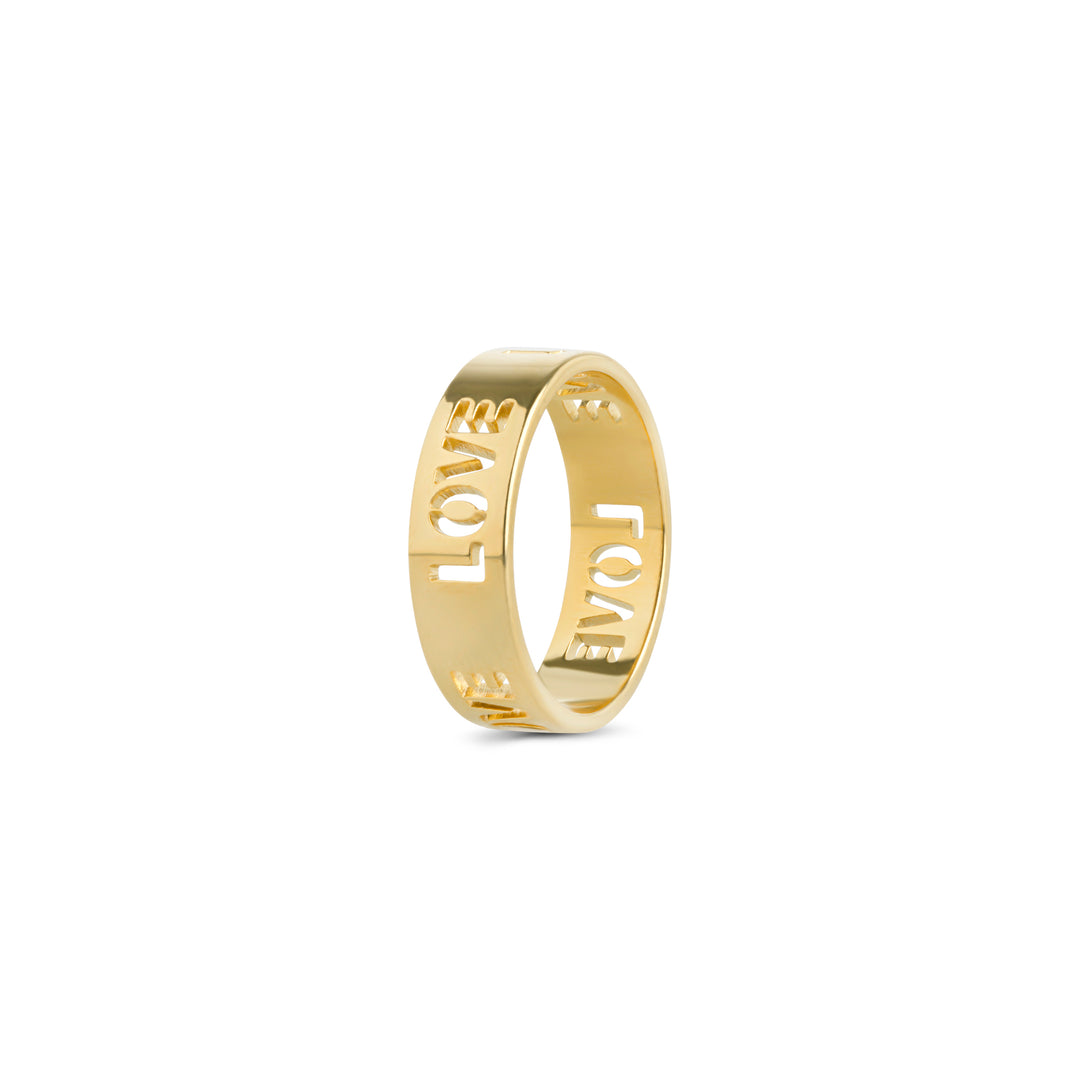 Jive - Love Letter Ring Edelstahl