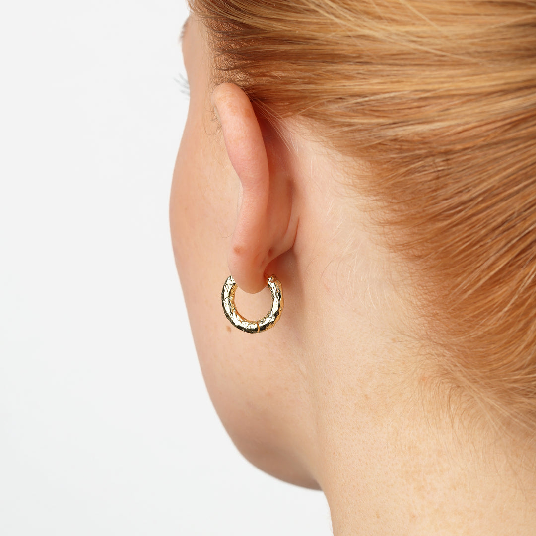 Hildur - Hoops Ohrringe Edelstahl