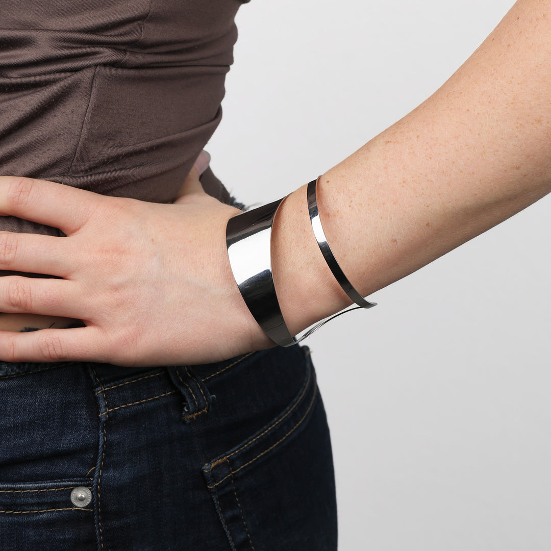 Krista - Chunky Armreif aus rostfreiem Stahl