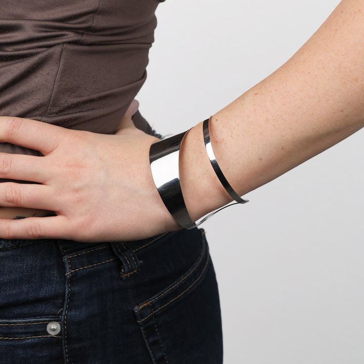 Krista - Chunky Armreif aus rostfreiem Stahl