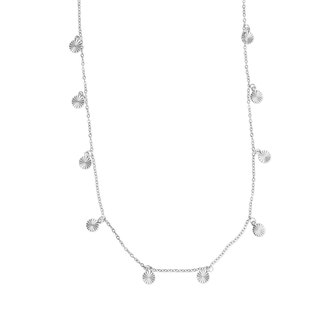 Liv - Münzanhänger Halskette Edelstahl