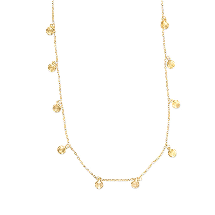 Liv - Münzanhänger Halskette Edelstahl