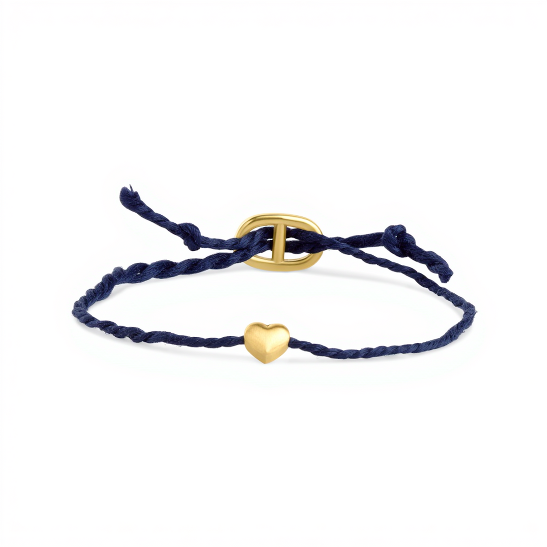 Alex - Seilarmband aus Edelstahl