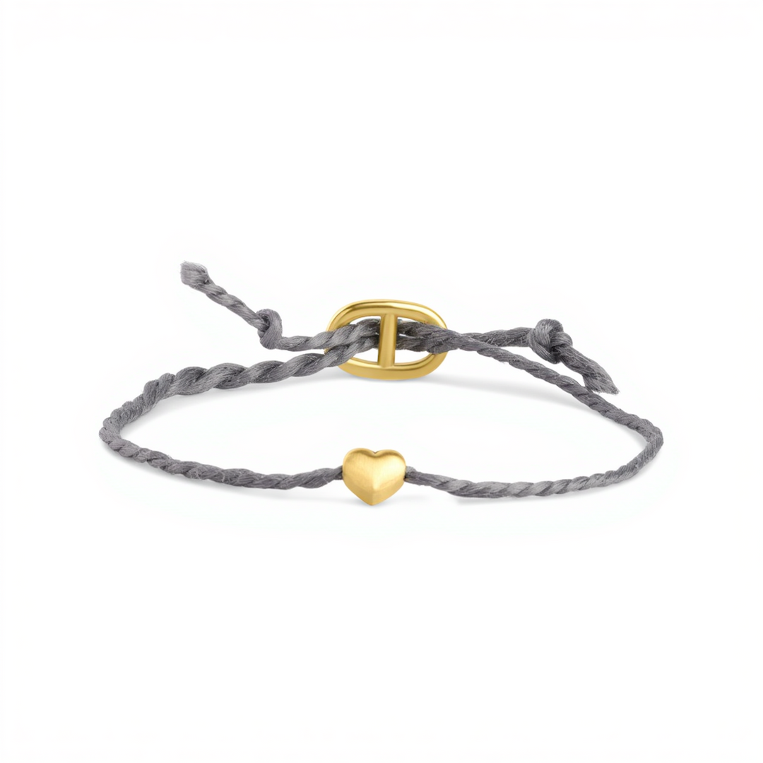 Alex - Seilarmband aus Edelstahl
