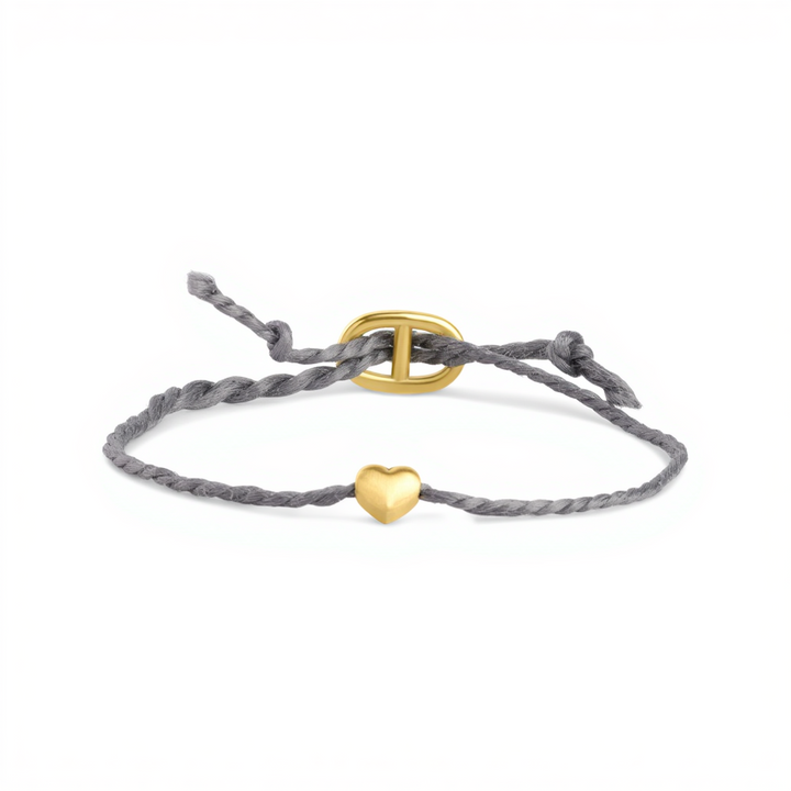 Alex - Seilarmband aus Edelstahl