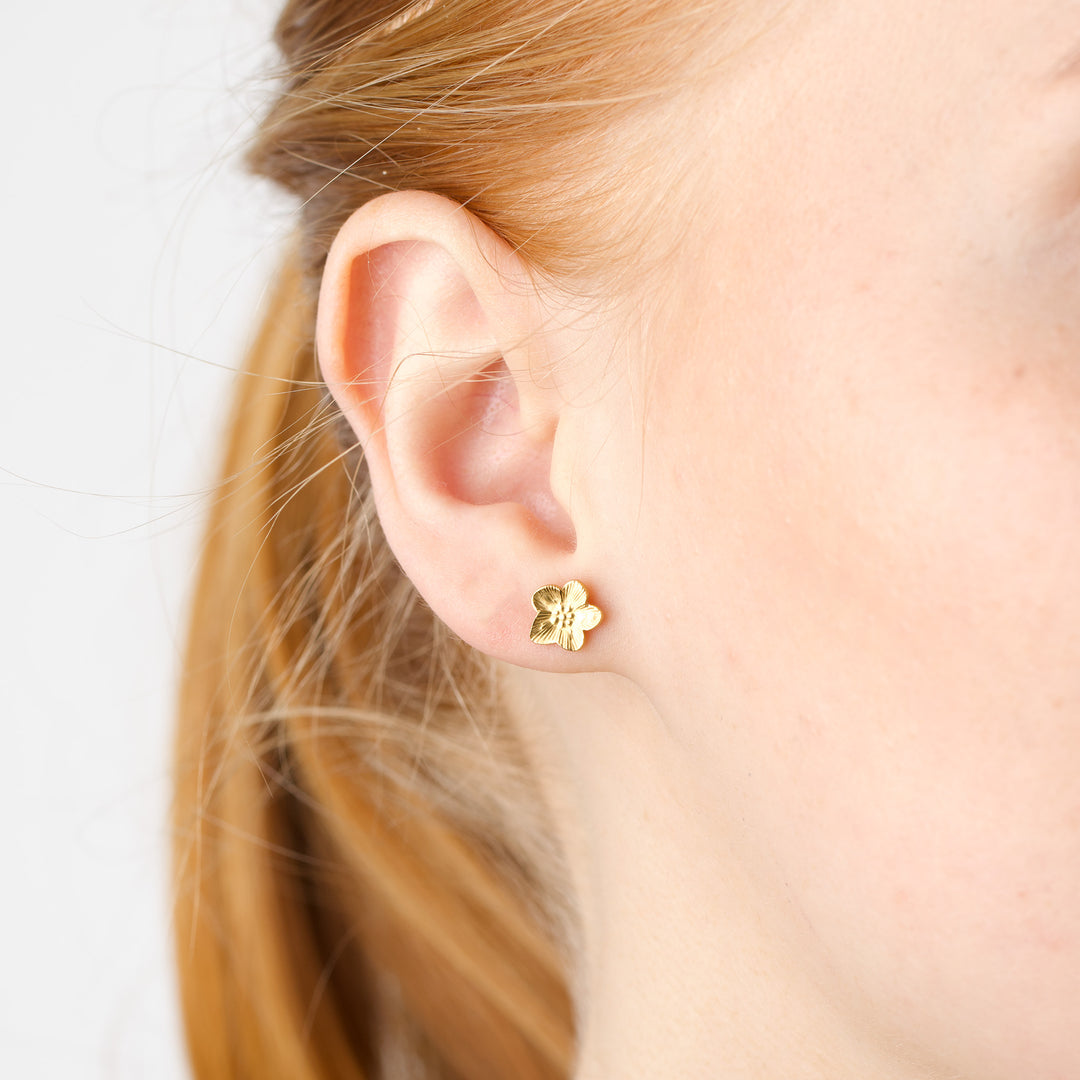 Sadia - Ohrstecker Blumen Edelstahl