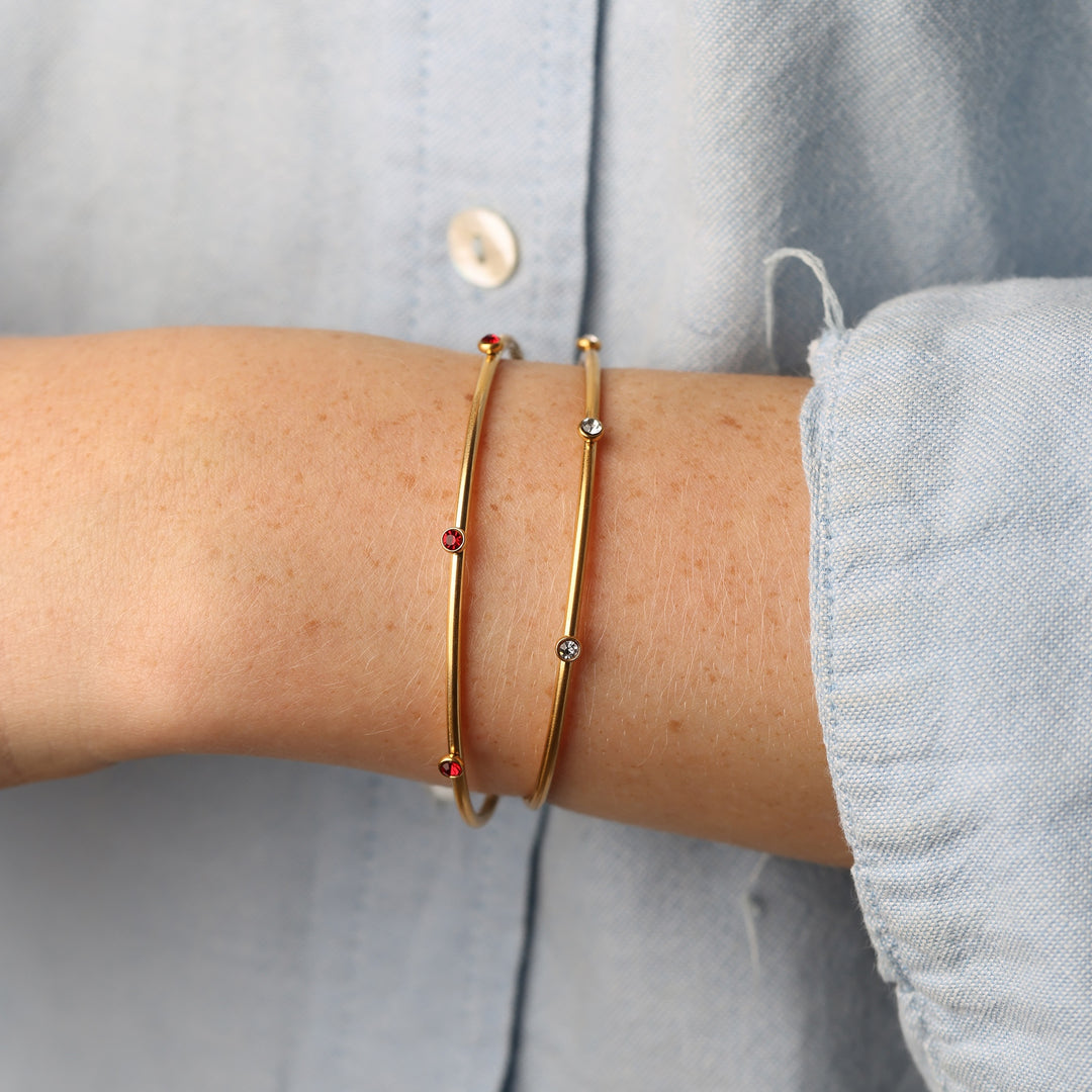 Ylva - Bangle Armband Edelstahl