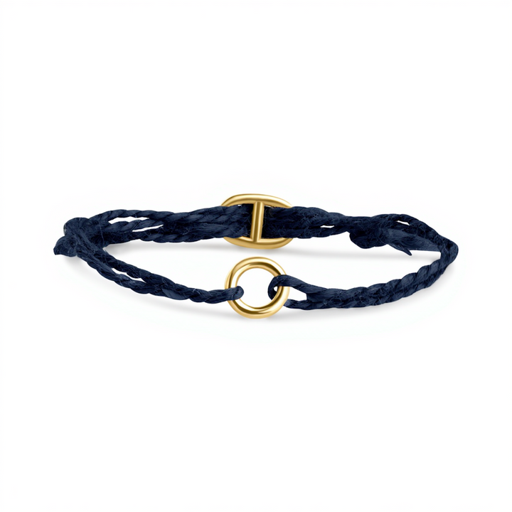 Alex - Seilarmband aus Edelstahl