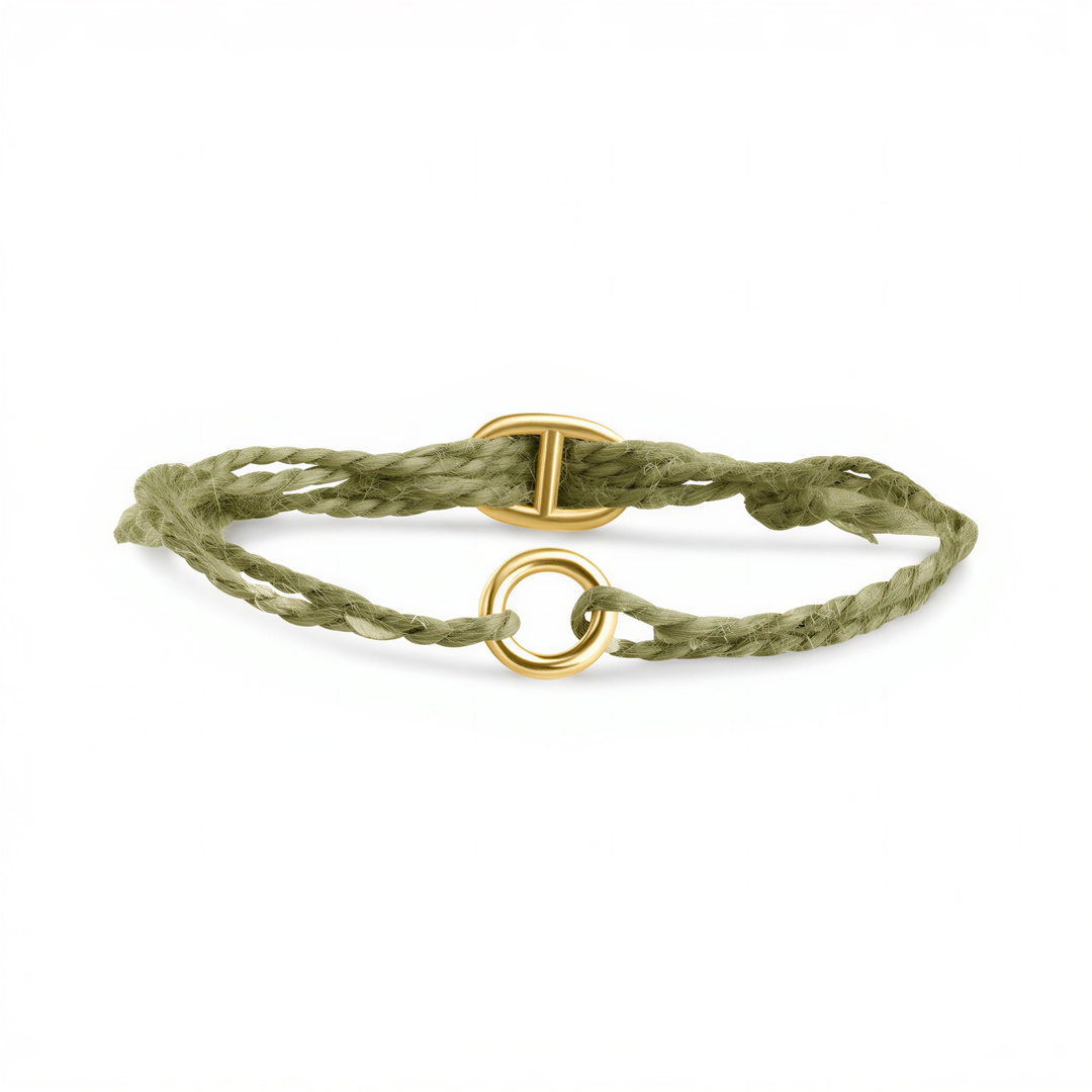 Alex - Seilarmband aus Edelstahl