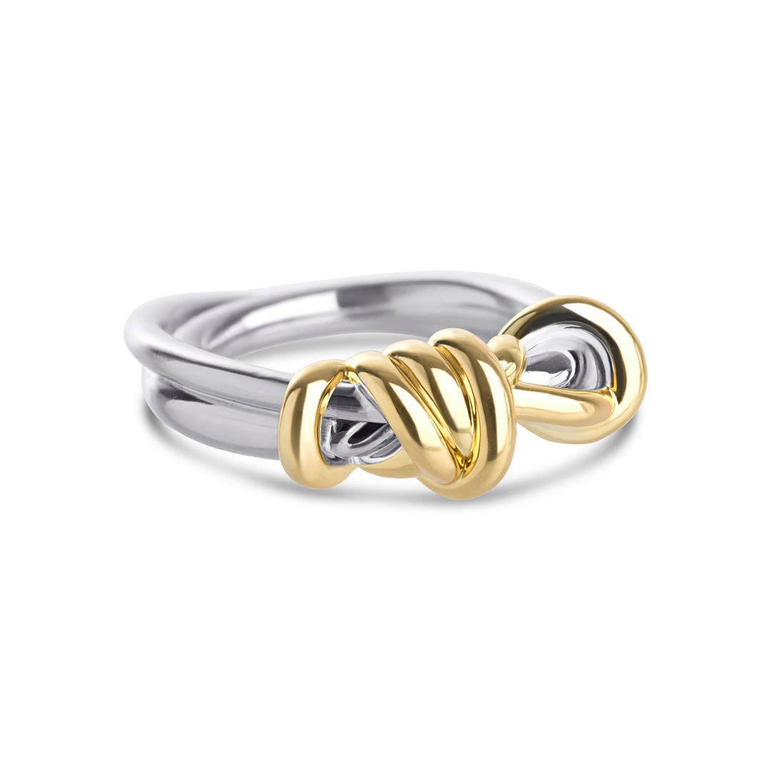 Kelly - Knotenring aus Edelstahl