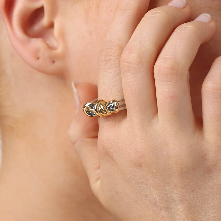 Kelly - Knotenring aus Edelstahl