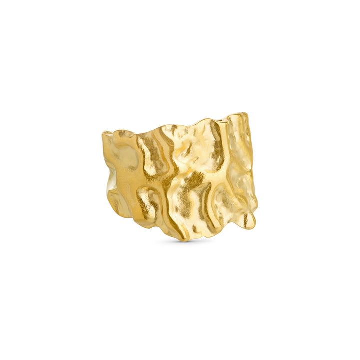 Majlis – Hammerschlag-Ring aus Edelstahl