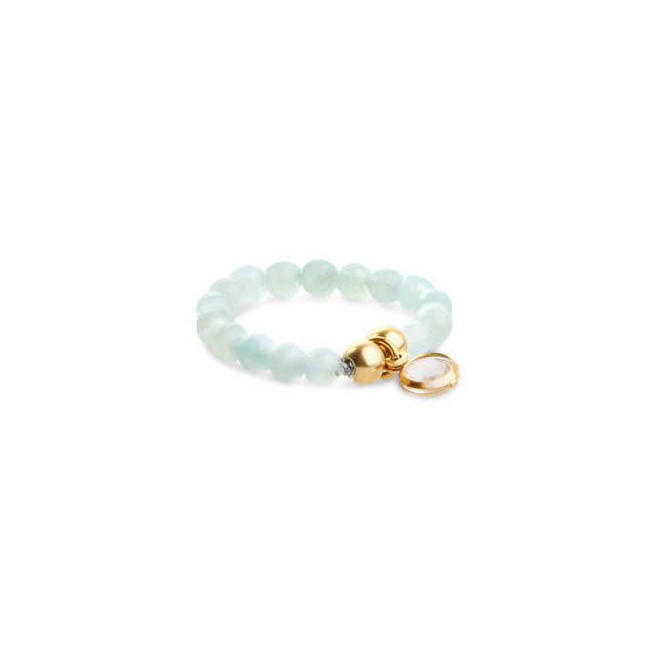Hope - Stone Ring Stainless Steel