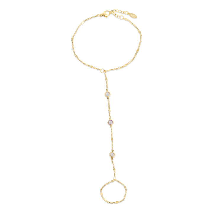 Ioana - Crystal Armlet Stainless Steel