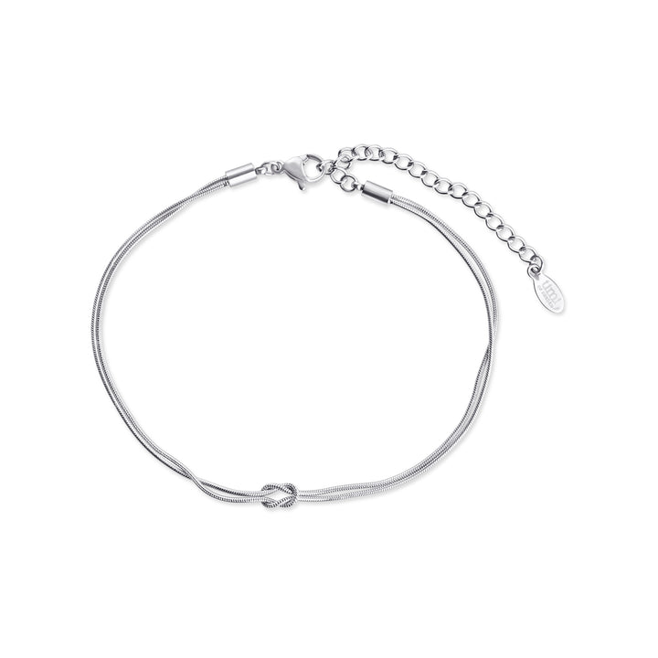 Mio - Knotenketten-Armband aus Edelstahl