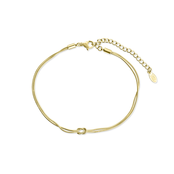 Mio - Knotenketten-Armband aus Edelstahl