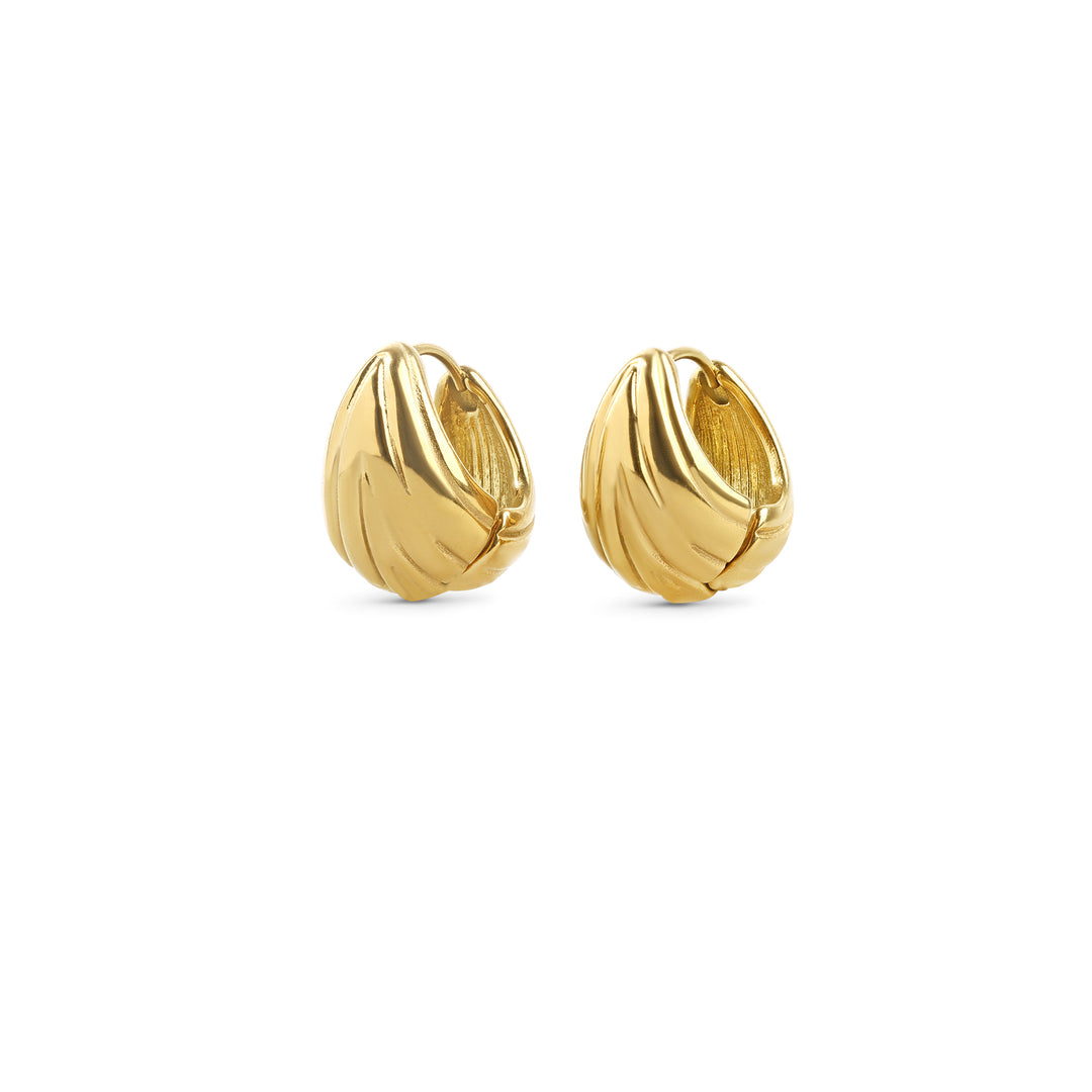 Fatime - Creolen Gold Edelstahl