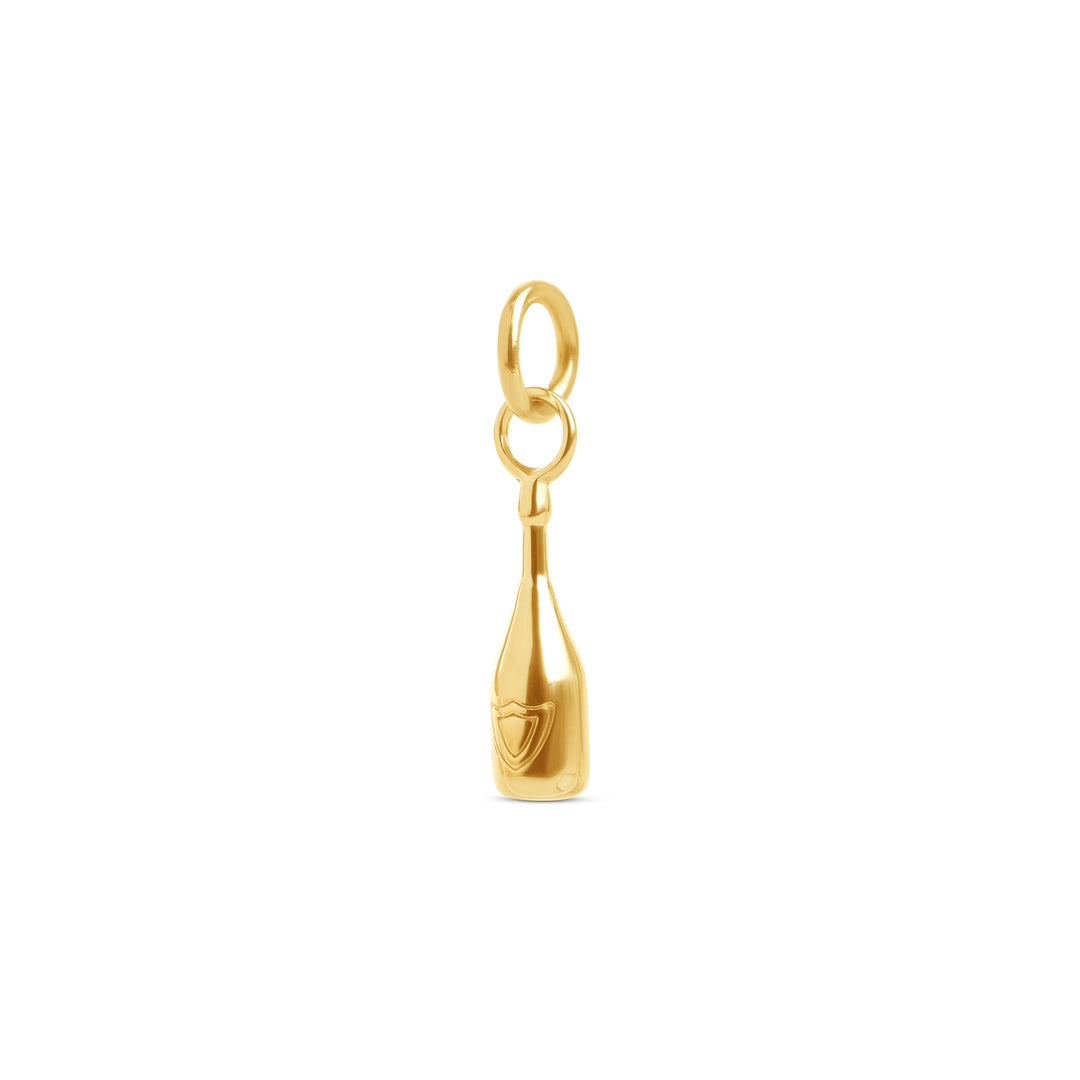 Wave - Bottle Charm Stainless Steel