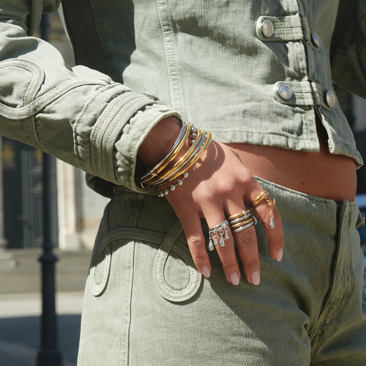 Bliss - Drop-Ring aus Edelstahl
