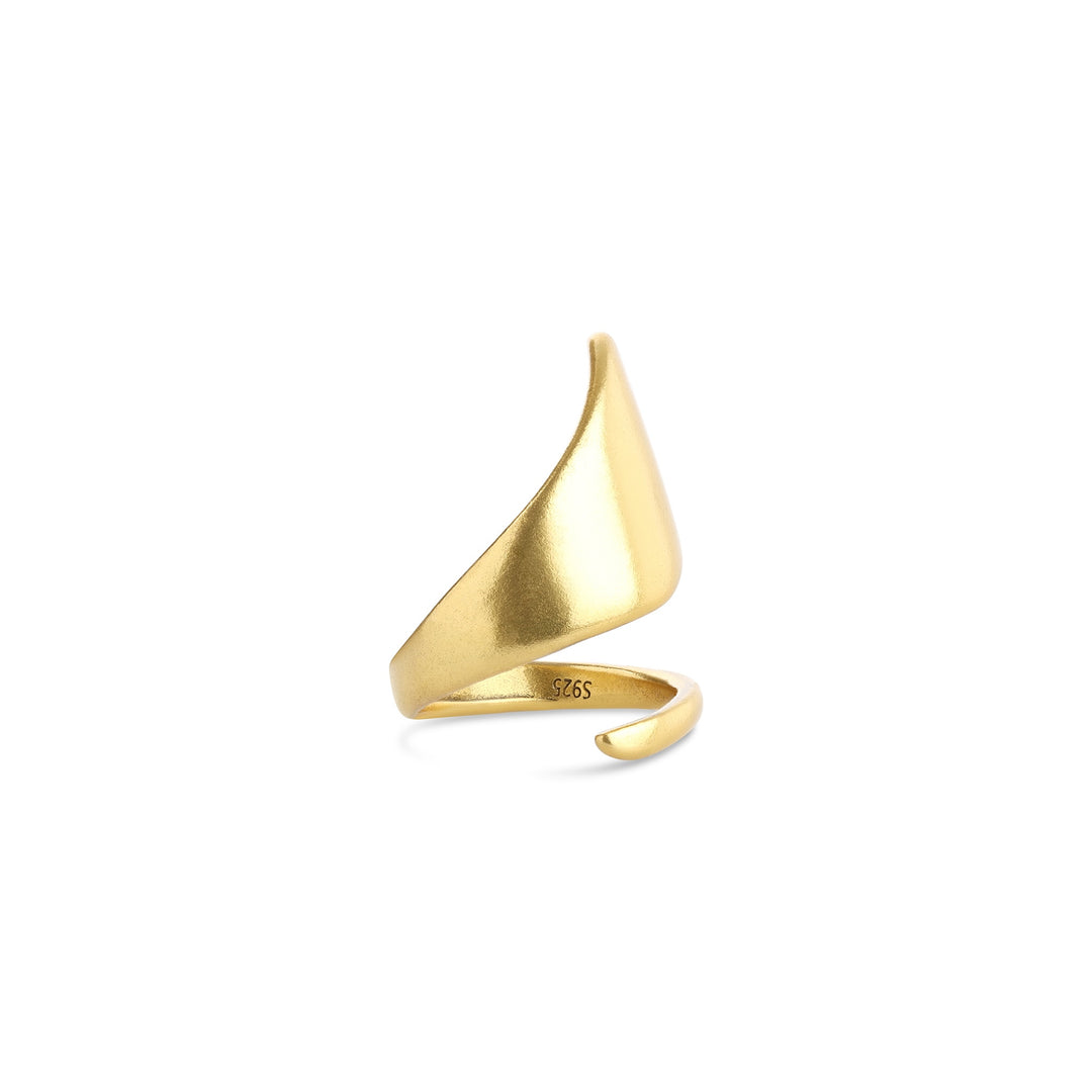 Ban - Skulpturale Wickel-Ring