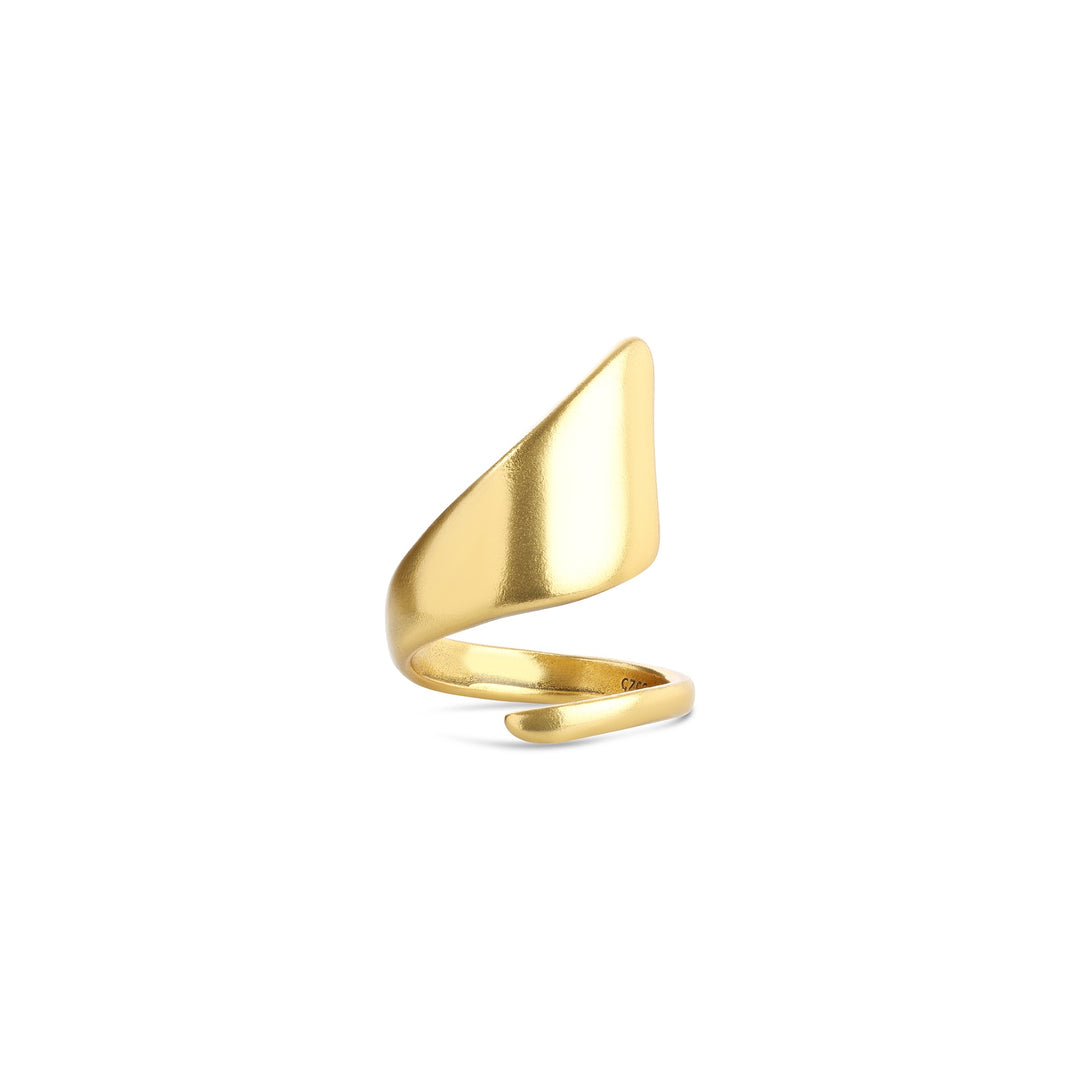 Ban - Skulpturale Wickel-Ring